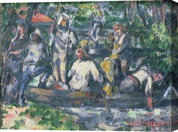 Paul Cezanne Leaving on The Water 1879 82 Stretched Canvas Print / Canvas Art