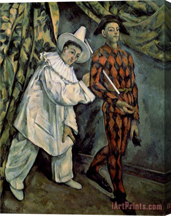 Paul Cezanne Mardi Gras Stretched Canvas Print / Canvas Art