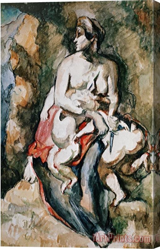 Paul Cezanne Medea 1880 Stretched Canvas Painting / Canvas Art