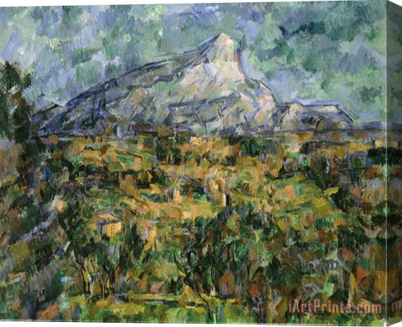 Paul Cezanne Mont Saint Victoire 1904 05 Stretched Canvas Print / Canvas Art