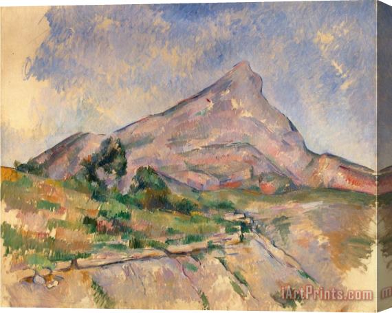 Paul Cezanne Mont Sainte Victoire 1897 98 Stretched Canvas Print / Canvas Art