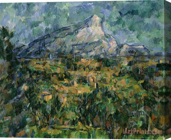 Paul Cezanne Mont Sainte Victoire Stretched Canvas Painting / Canvas Art
