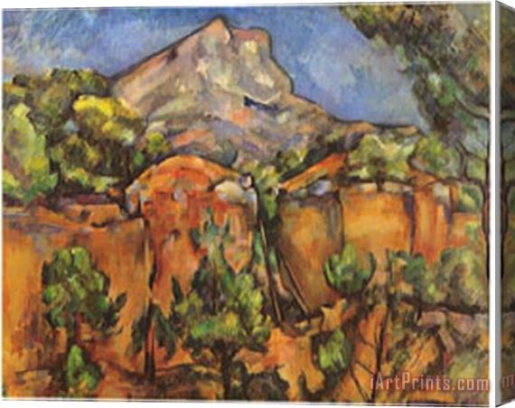 Paul Cezanne Mont Sainte Victoire Stretched Canvas Print / Canvas Art
