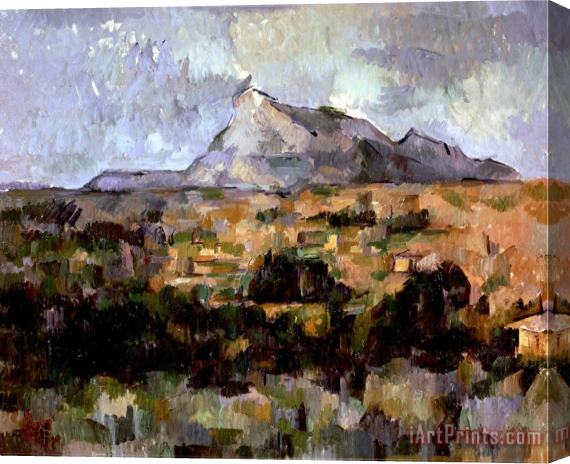 Paul Cezanne Montagne Sainte Victoire Circa 1882 85 Stretched Canvas Print / Canvas Art