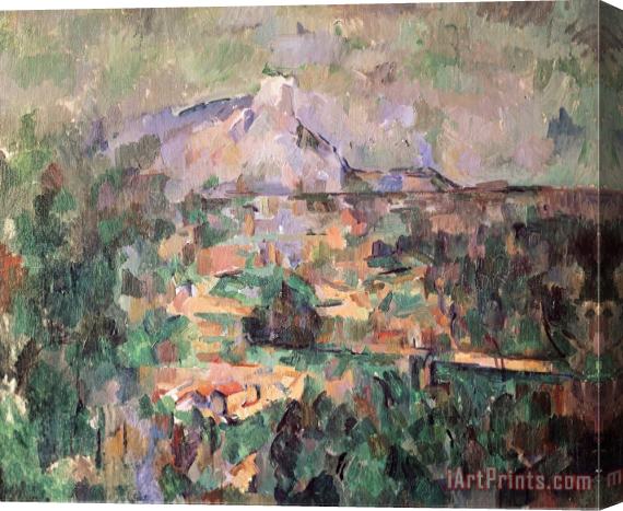 Paul Cezanne Montagne Sainte Victoire From Lauves 1904 06 Stretched Canvas Print / Canvas Art