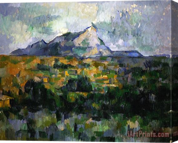 Paul Cezanne Mount Sainte Victoire 1906 Stretched Canvas Print / Canvas Art