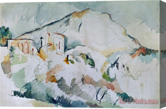 Paul Cezanne Mount Sainte Victoire Stretched Canvas Print / Canvas Art
