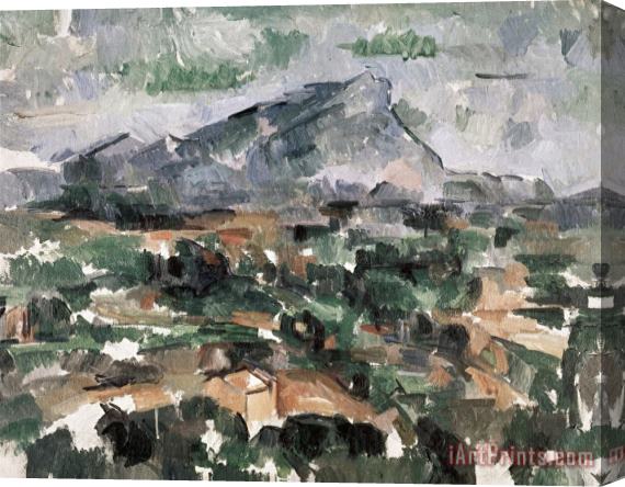 Paul Cezanne Mountain Sainte Victoire Stretched Canvas Painting / Canvas Art