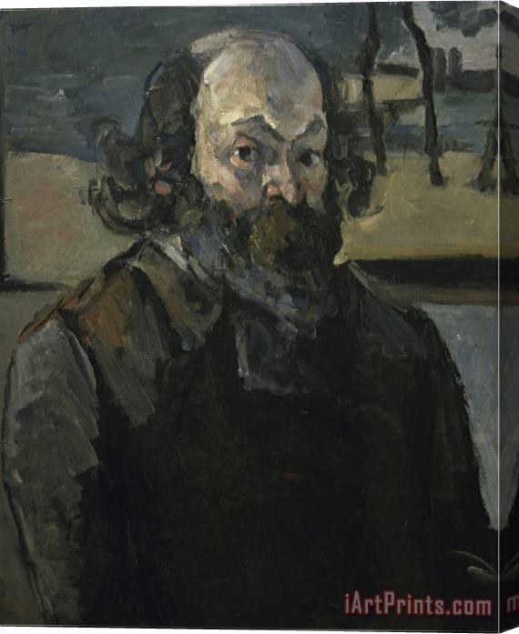 Paul Cezanne Portrait De L Artiste Stretched Canvas Print / Canvas Art