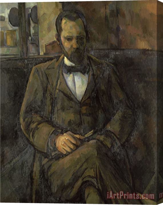 Paul Cezanne Portrait of Ambroise Vollard 1865 1939 Art Dealer Stretched Canvas Painting / Canvas Art