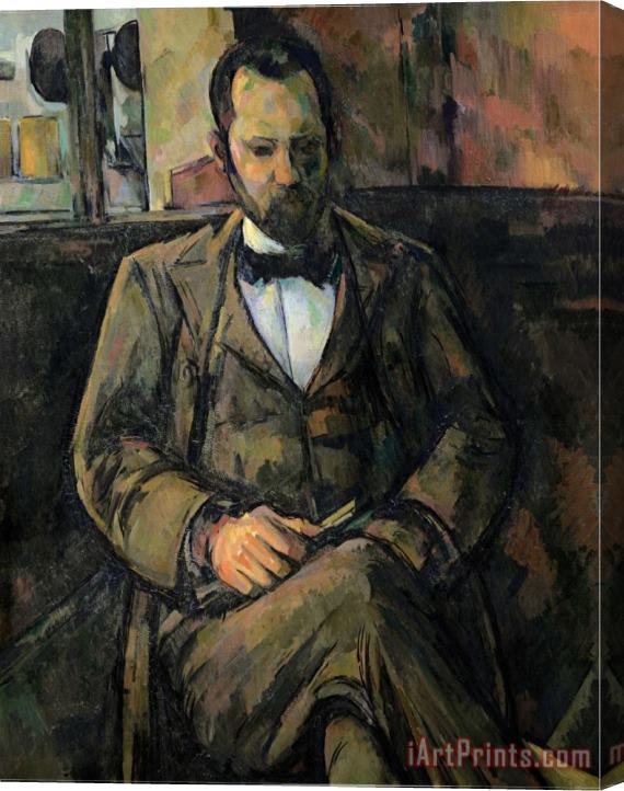 Paul Cezanne Portrait of Ambroise Vollard 1899 Stretched Canvas Painting / Canvas Art