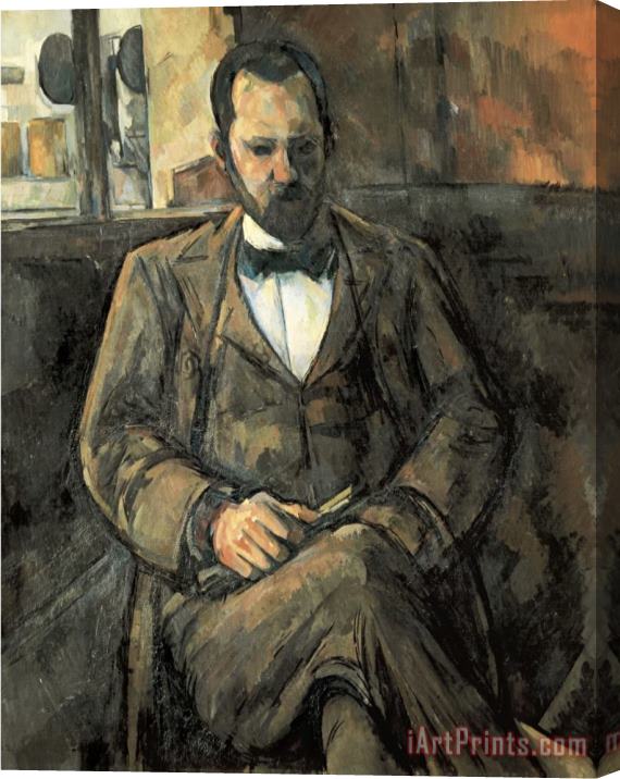 Paul Cezanne Portrait of Ambroise Vollard Stretched Canvas Print / Canvas Art