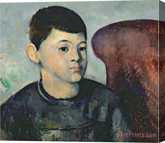 Paul Cezanne Portrait of The Artist's Son 1881 82 Stretched Canvas Painting / Canvas Art
