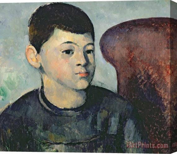 Paul Cezanne Portrait Of The Artists Son Stretched Canvas Print / Canvas Art