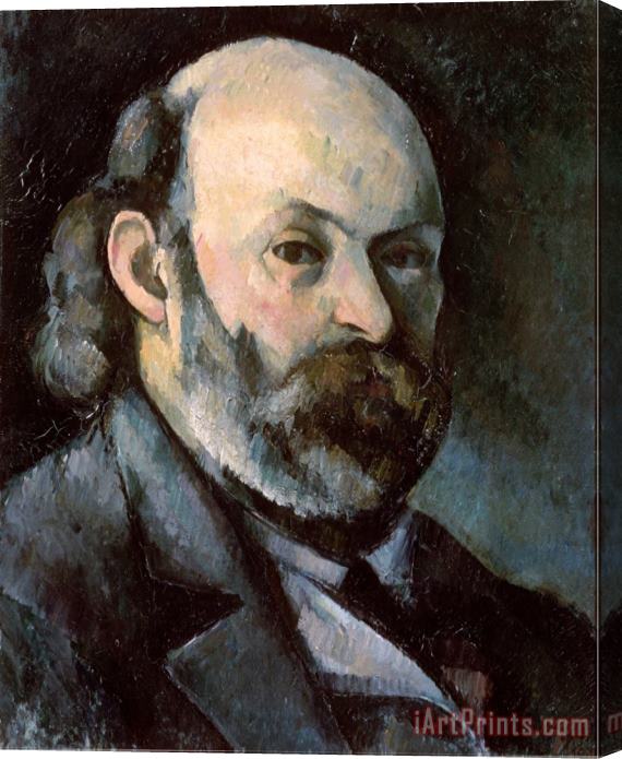 Paul Cezanne Self Portrait Circa 1879 85 Stretched Canvas Print / Canvas Art