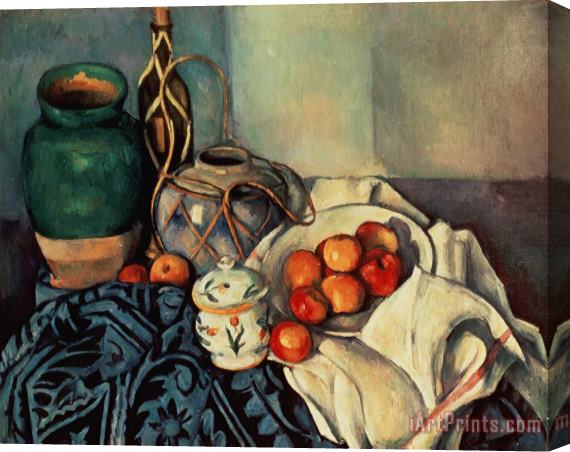 Paul Cezanne Still Life with Apples Stretched Canvas Painting / Canvas Art