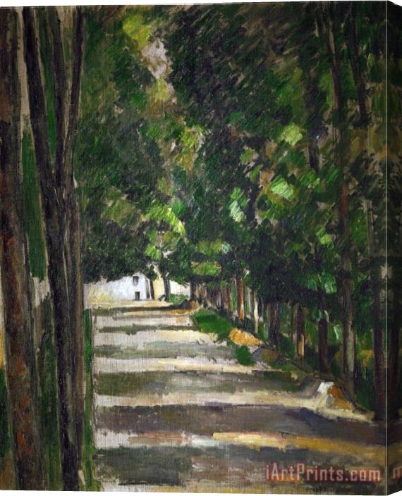 Paul Cezanne The Avenue Park of Chantilly Circa 1879 Stretched Canvas Painting / Canvas Art