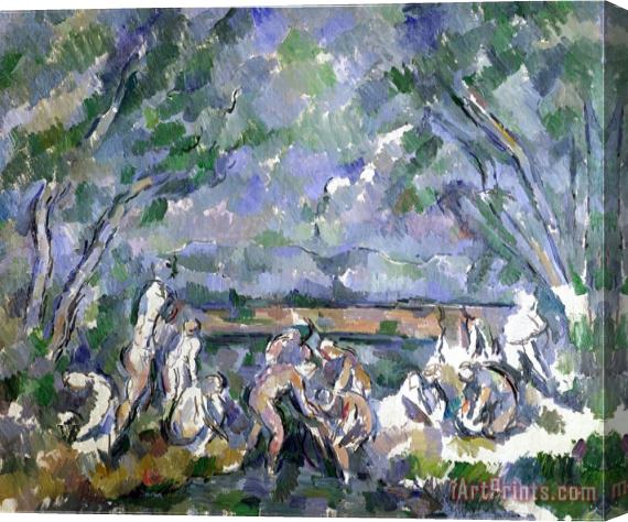 Paul Cezanne The Bathers 1902 06 Stretched Canvas Painting / Canvas Art