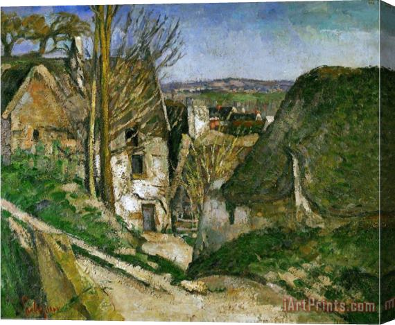 Paul Cezanne The House of The Hanged Man 1873 Stretched Canvas Print / Canvas Art