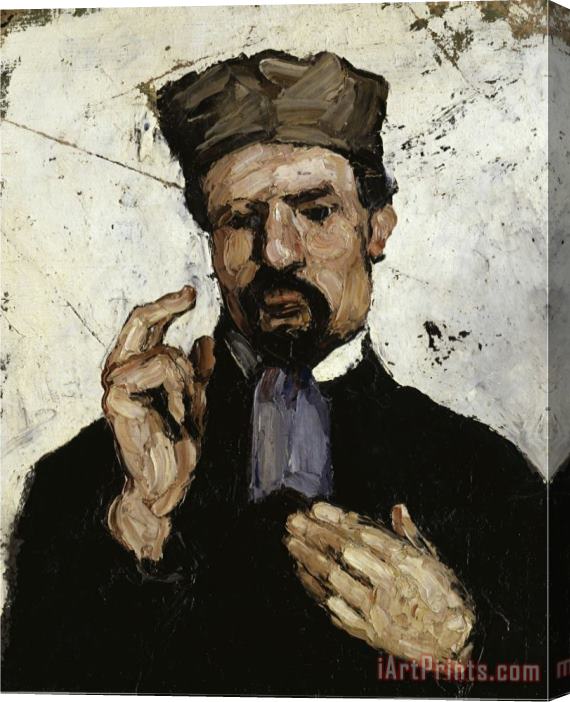 Paul Cezanne The Lawyer Portrait of Uncle Dominique C 1866 Stretched Canvas Print / Canvas Art