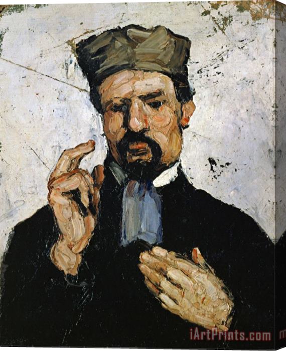 Paul Cezanne The Laywer Uncle Dominique Circa 1866 Stretched Canvas Print / Canvas Art