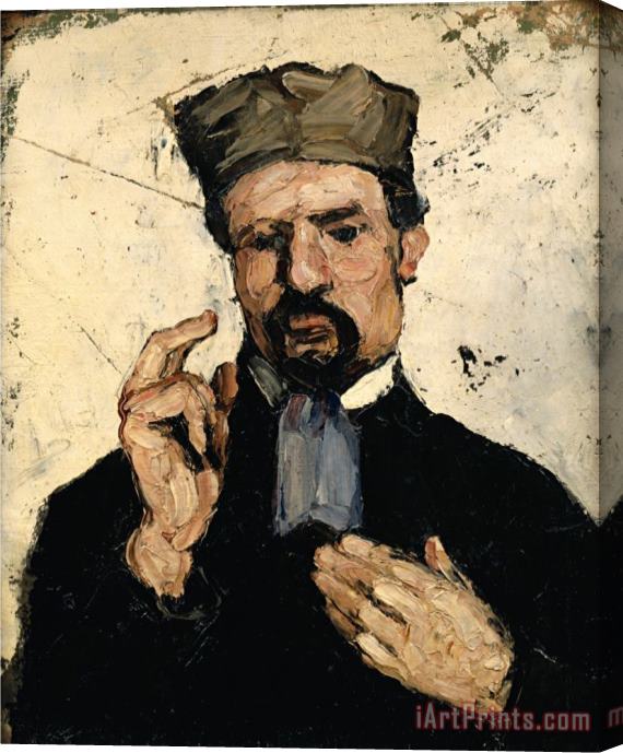 Paul Cezanne Uncle Dominique As a Lawyer 1866 Stretched Canvas Print / Canvas Art