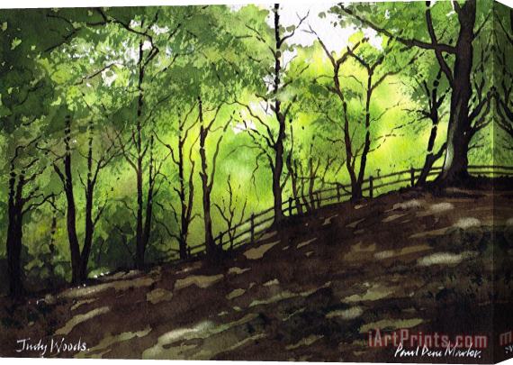 Paul Dene Marlor Judy Woods Stretched Canvas Painting / Canvas Art