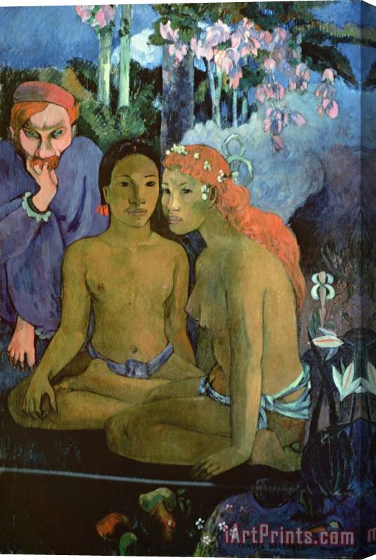 Paul Gauguin Contes Barbares Stretched Canvas Print / Canvas Art