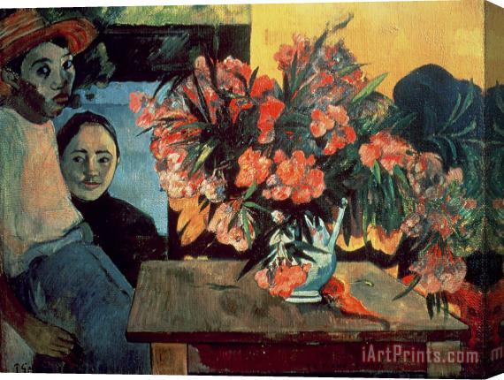 Paul Gauguin Flowers of France Stretched Canvas Print / Canvas Art