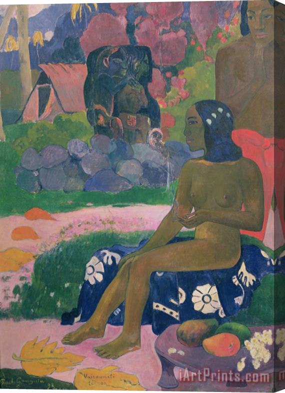 Paul Gauguin Her Name is Vairaumati Stretched Canvas Painting / Canvas Art