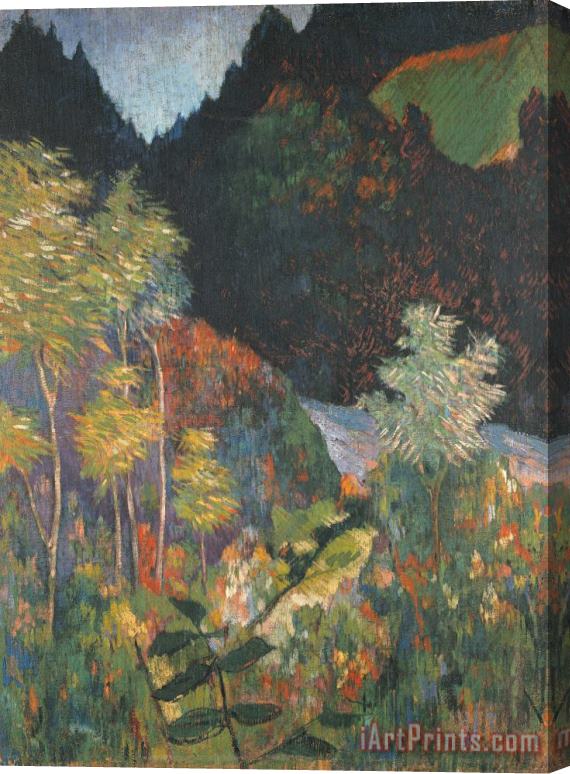 Paul Gauguin Landscape Stretched Canvas Print / Canvas Art