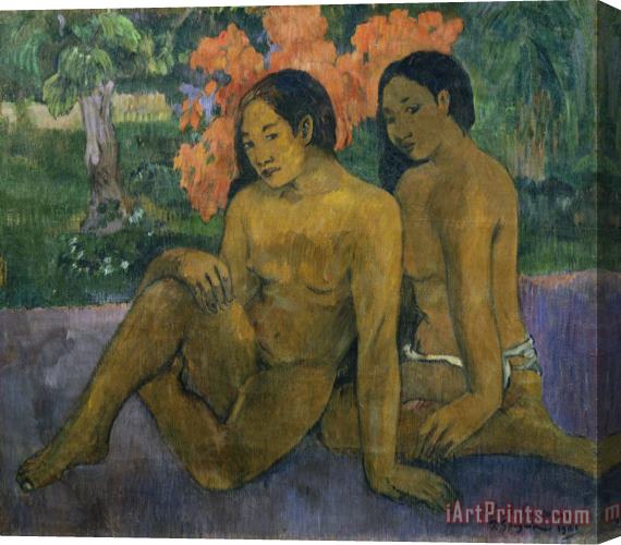 Paul Gauguin The Gold of Their Bodies Stretched Canvas Print / Canvas Art