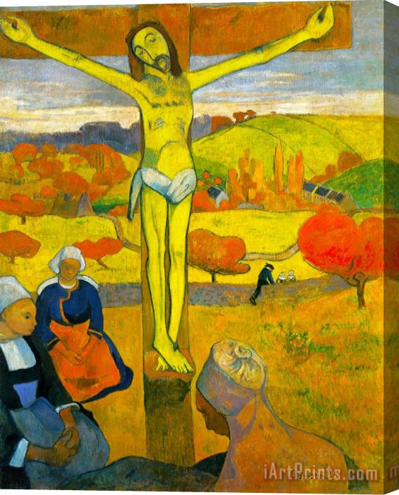 Paul Gauguin The Yellow Christ Stretched Canvas Print / Canvas Art