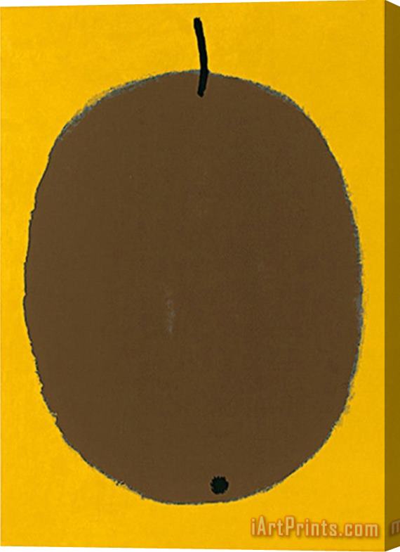 Paul Klee Apple C 1934 Stretched Canvas Print / Canvas Art