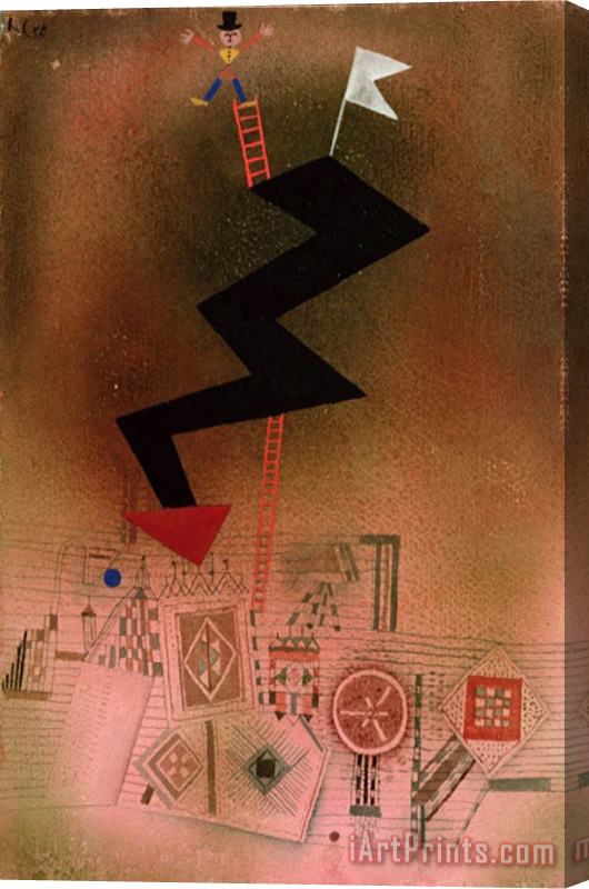 Paul Klee Arrested Lightning 1927 Stretched Canvas Print / Canvas Art