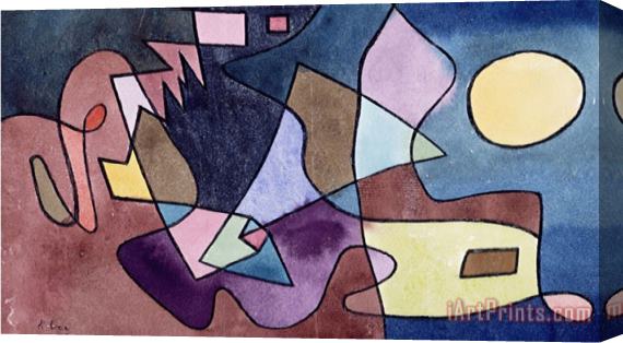 Paul Klee Dramatic Landscape Dramatische Landschaft Stretched Canvas Print / Canvas Art