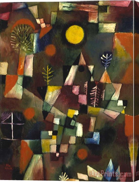 Paul Klee Full Moon 1919 Stretched Canvas Painting / Canvas Art