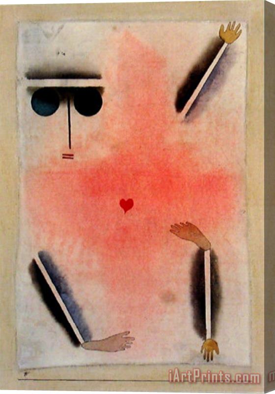 Paul Klee Hat Kopf Hand Fuss 1930 Stretched Canvas Print / Canvas Art
