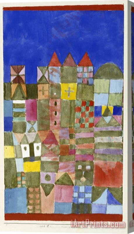 Paul Klee Marjamshausen, 1928 Stretched Canvas Painting / Canvas Art