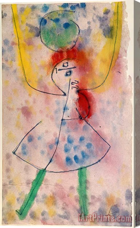 Paul Klee Mit Grunen Strumpfen 1939 Stretched Canvas Print / Canvas Art