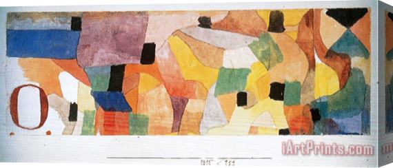 Paul Klee O 1915 Stretched Canvas Print / Canvas Art
