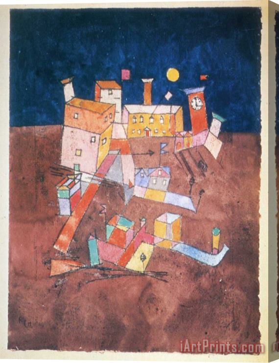 Paul Klee Part of G 1927 Stretched Canvas Print / Canvas Art