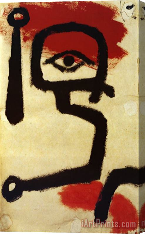 Paul Klee Paukenspieler 1940 Stretched Canvas Painting / Canvas Art