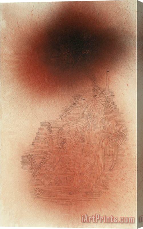 Paul Klee Prelude to Golgotha Ein Vorspiel Zu Golgatha Stretched Canvas Print / Canvas Art