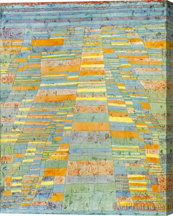 Paul Klee Primary Route And Bypasses C 1929 Stretched Canvas Print / Canvas Art