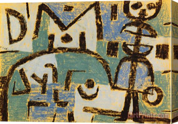 Paul Klee Schicksal Eines Kindes 1937 Stretched Canvas Print / Canvas Art
