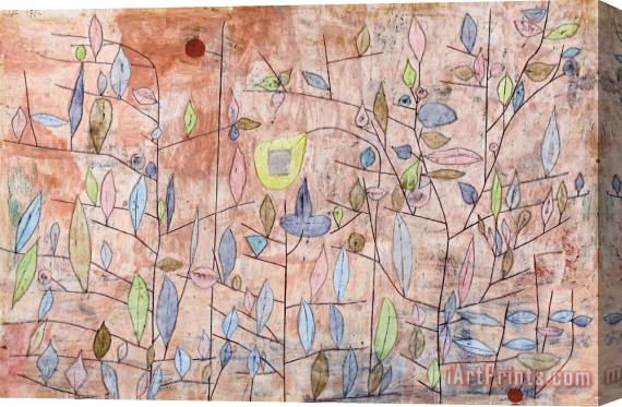 Paul Klee Sparse Foliage 1934 Stretched Canvas Painting / Canvas Art
