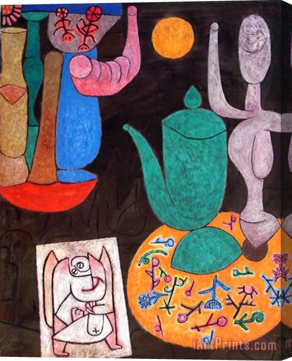 Paul Klee Still Life 1940 Stretched Canvas Print / Canvas Art