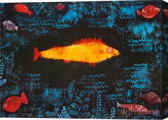 Paul Klee The Golden Fish C 1925 Stretched Canvas Painting / Canvas Art