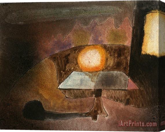 Paul Klee The Lamp on The Terrace Die Lampe Auf Dem Balcon 1925 Stretched Canvas Painting / Canvas Art